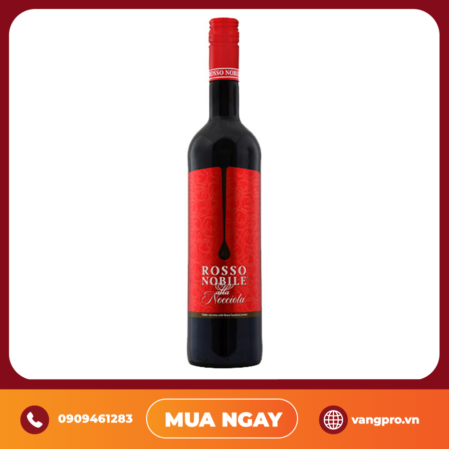 VANG ĐỎ ĐỨC ROSSO NOBILE ALLA NOCCIOLA HẠT DẺ