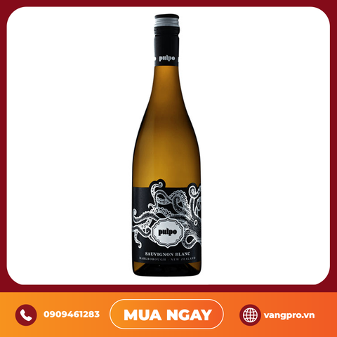 Vang Trắng New Zealand Pulpo Sauvignon Blanc Marlborough