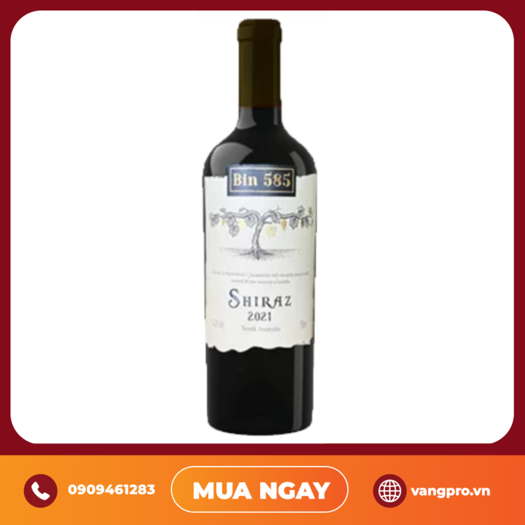 RƯỢU VANG ÚC BIN 585 SYRAH NHẬP KHẨU CHÍNH HÃNG