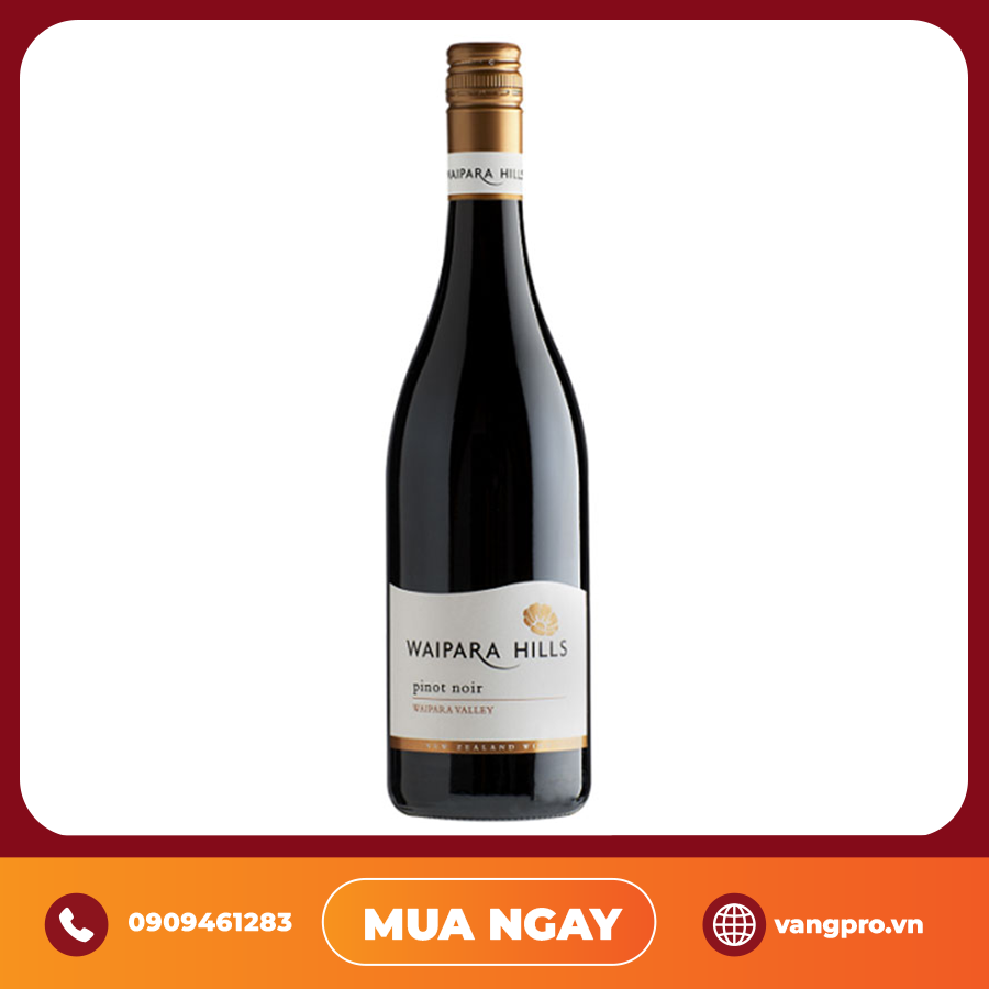Vang Đỏ New Zealand Waipara Hill Pinot Noir