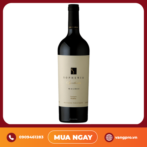 Vang Đỏ Argentina Sophenia Synthesis Malbec