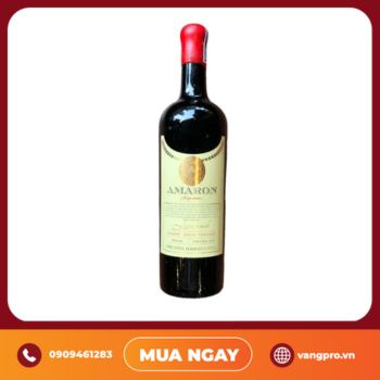 VANG ĐỎ Ý AMARON NEGROAMARO IGT 16,2%
