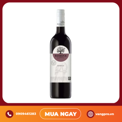 VANG ĐỎ ÚC BANROCK STATION SHIRAZ 750ML