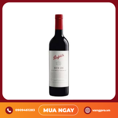 VANG ĐỎ ÚC BIN 28 KALIMA SHIRAZ PENFOLDS 750ML