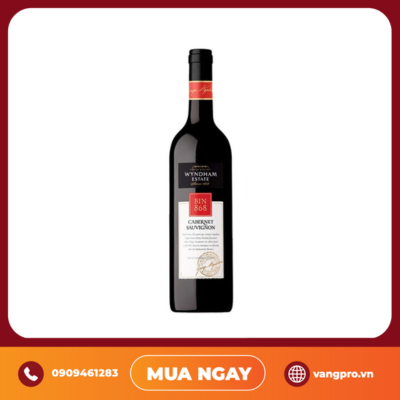 VANG ĐỎ ÚC BIN 868 CABERNET SAUVIGNON GEORGE WYNDHAM 750ML
