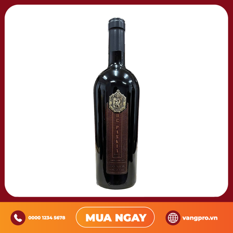 VANG ĐỎ Ý DE PASKIA PRIMITIVO LIMITED EDITION