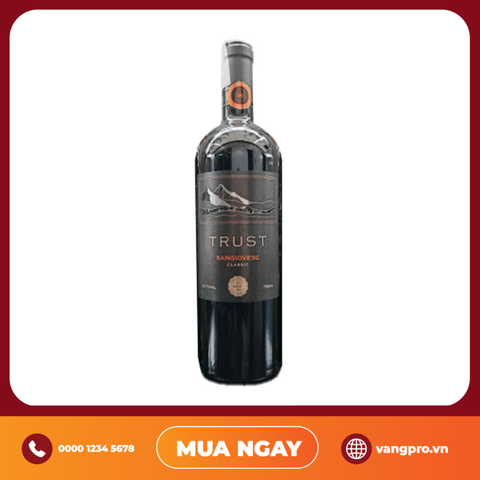 VANG ĐỎ Ý TRUST SANGIOVESE CLASSIC 2022