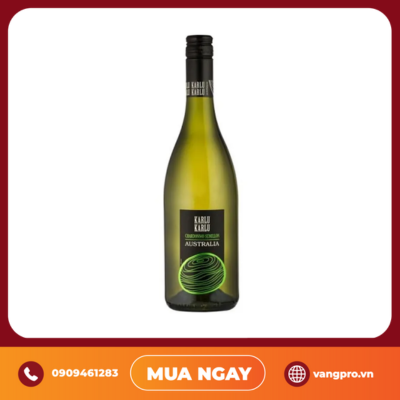 VANG TRẮNG ÚC KARLU KARLU CHARDONNAY SEMILLON 750ML