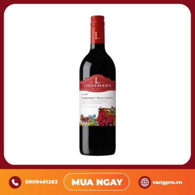 VANG ĐỎ ÚC LINDEMAN'S BIN 45 CABERNET SAUVIGNON 750ML