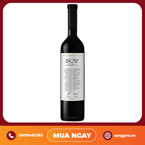 Vang Đỏ Argentina Trapiche Iscay