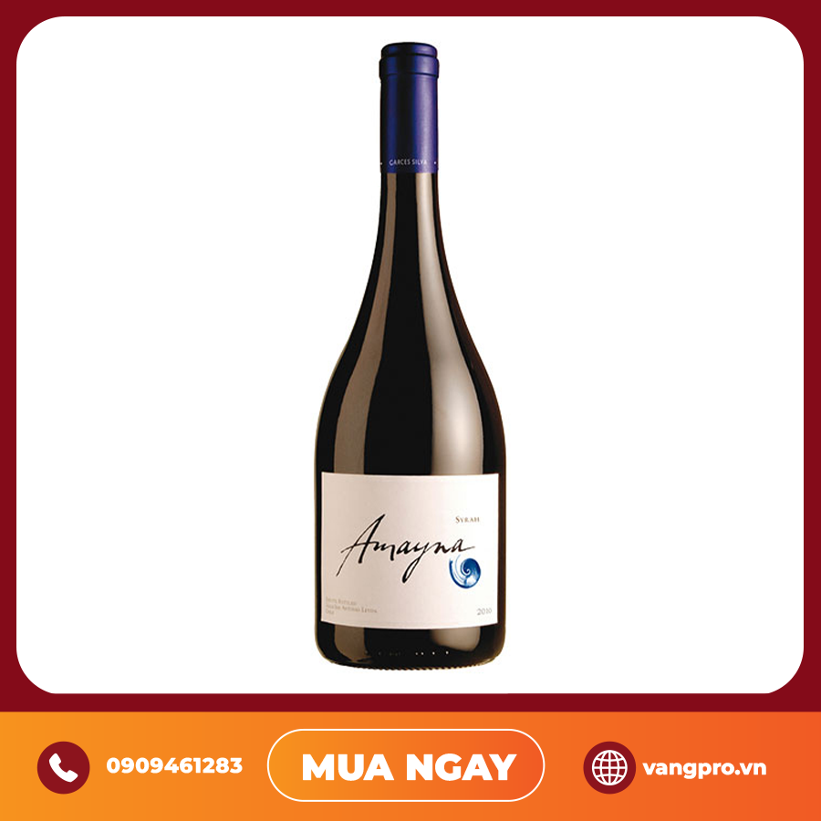 VANG ĐỎ CHILE AMAYNA SYRAH