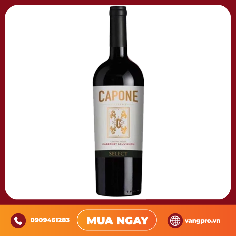 VANG ĐỎ CHILE CAPONE CABERNET SAUVIGNON