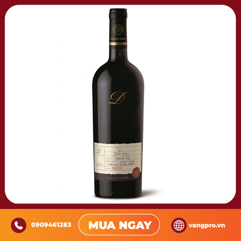 VANG ĐỎ CHILE CASA DONOSO D LIMITED EDITION