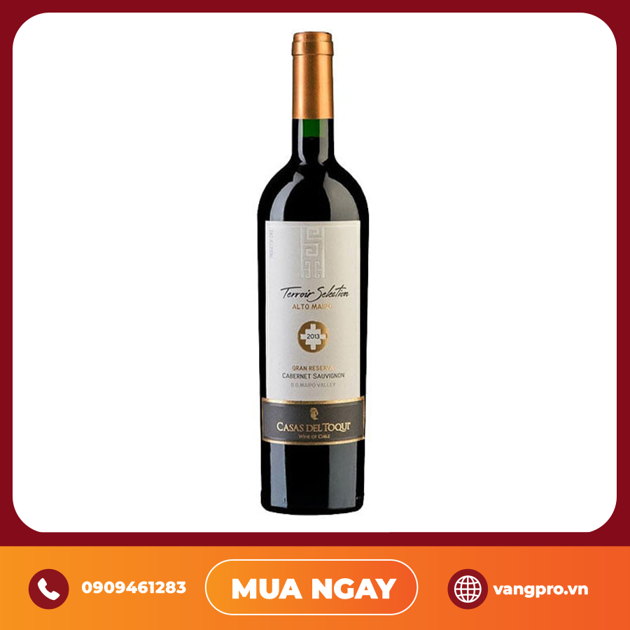 VANG ĐỎ CHILE CASAS DEL TOQUI BARREL RESERVA