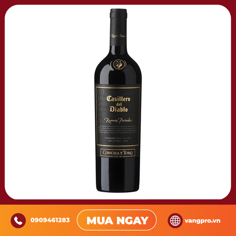 VANG ĐỎ CHILE CASILLERO DEL DIABLO RESERVA PRIVADA CABERNET SAUVIGNON