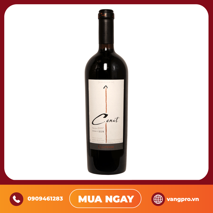 VANG ĐỎ CHILE CENIT CALITERRA ICON WINE