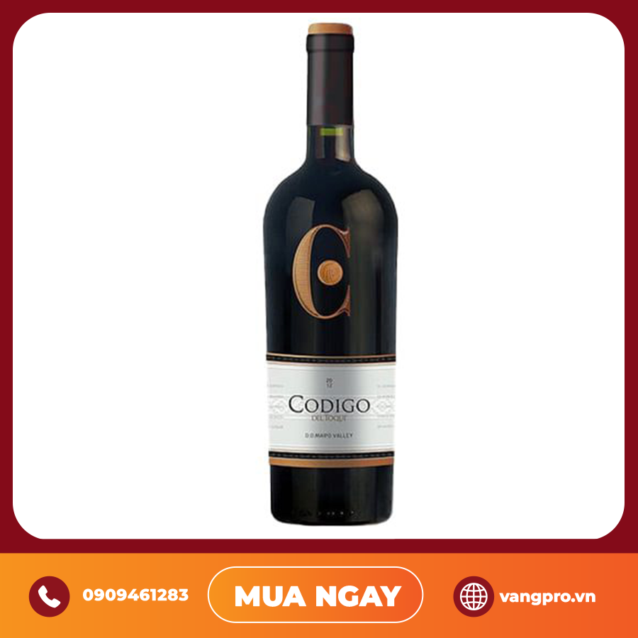 VANG ĐỎ CHILE CODIGO DEL TOQUI