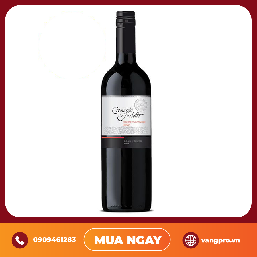 VANG ĐỎ CHILE CREMASCHI FURLOTTI CABERNET SAUVIGNON