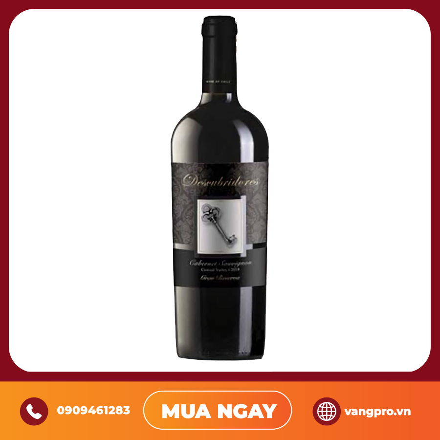 VANG ĐỎ CHILE DESCUBRIDORES GRAN RESERVA CABERNET SAUVIGNON