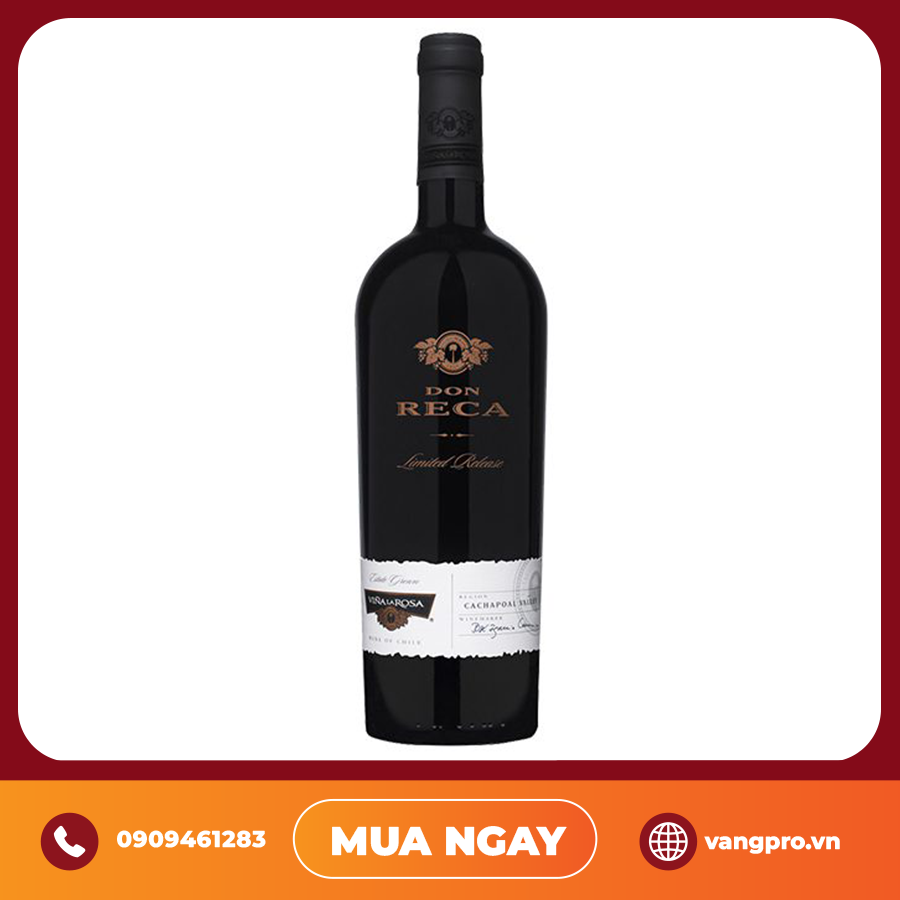 VANG ĐỎ CHILE DON RECA LIMITED EDITION