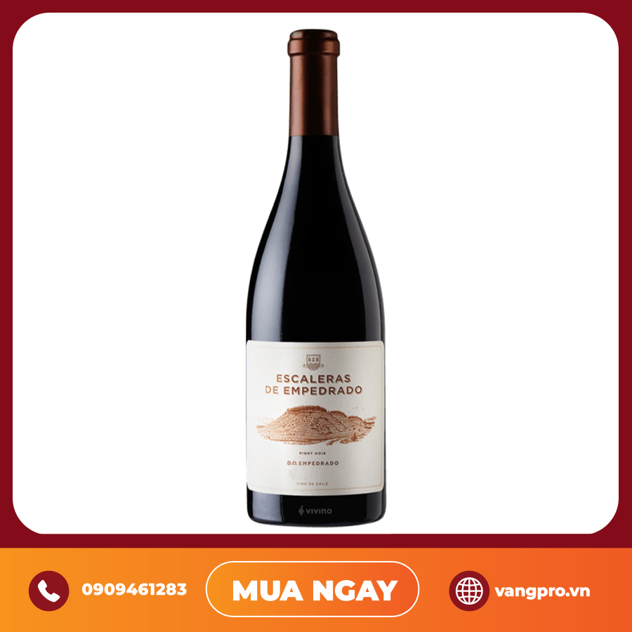 VANG ĐỎ CHILE ESCALERAS DE EMPEDRADO PINOT NOIR