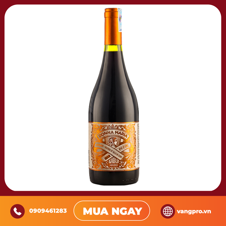 VANG ĐỎ CHILE FALERNIA DONNA MARIA