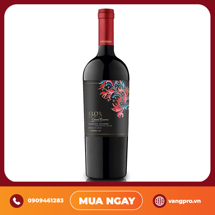 VANG ĐỎ CHILE FLOR DE VINA GRAND RESERVE CABERNET SAUVIGNON