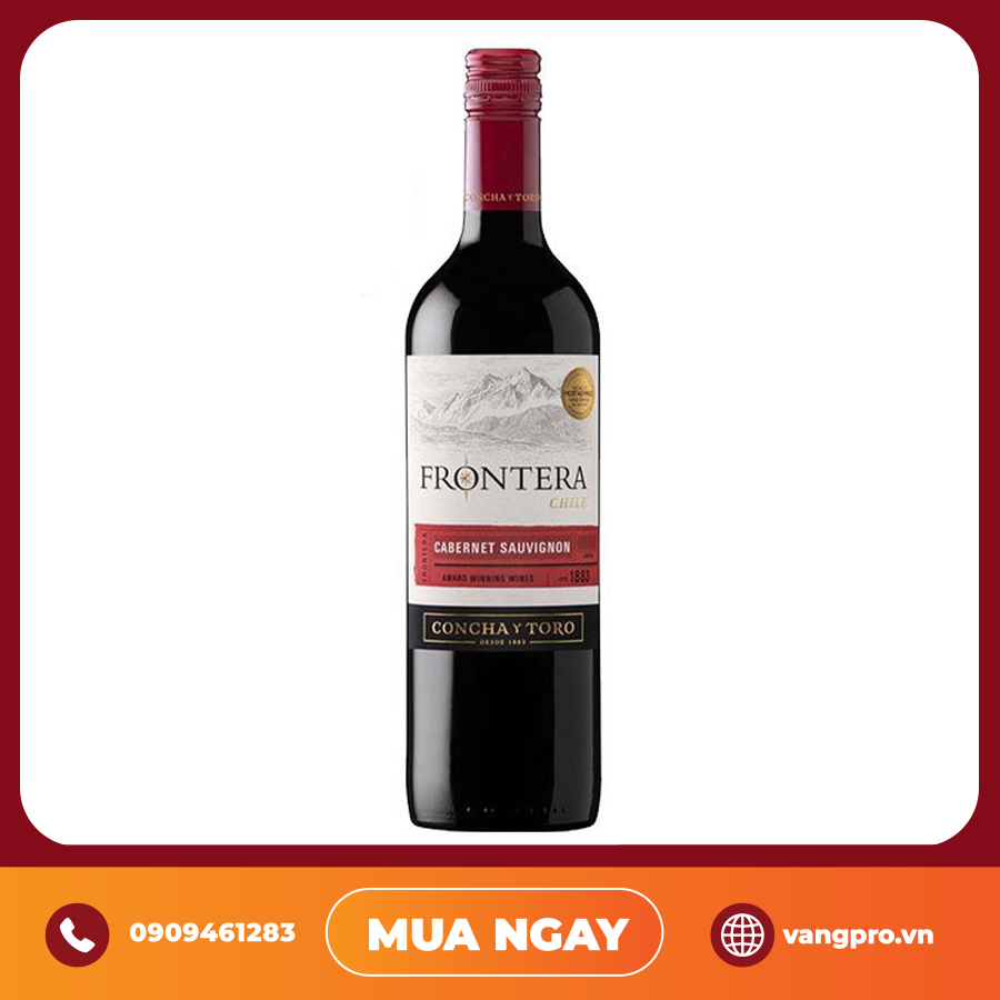 VANG ĐỎ CHILE FRONTERA CABERNET SAUVIGNON CONCHA Y TORO
