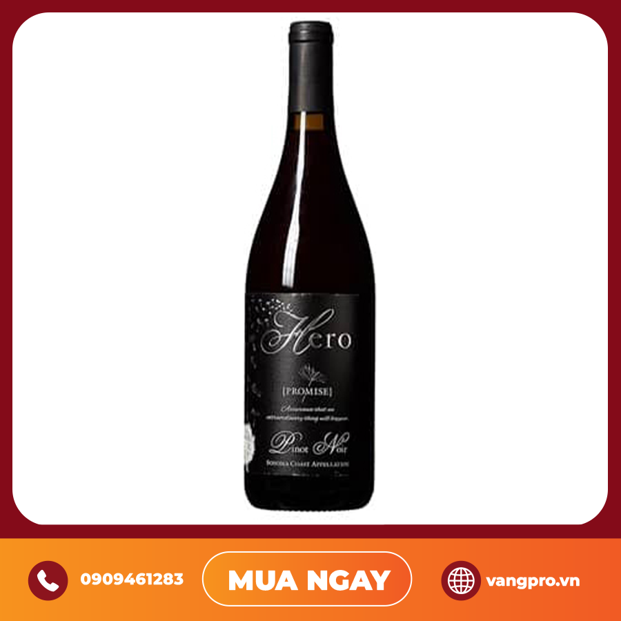 VANG ĐỎ CHILE HERO PINOT NOIR