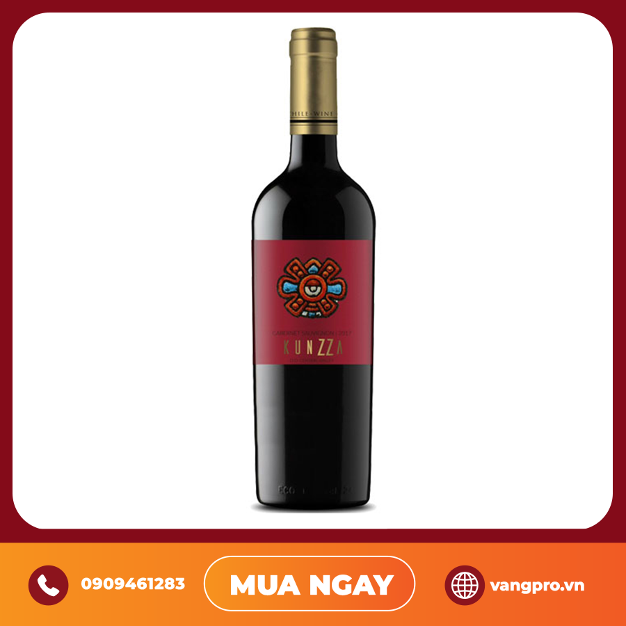 VANG ĐỎ CHILE KUNZZA CABERNET SAUVIGNON CENTRAL VALLEY