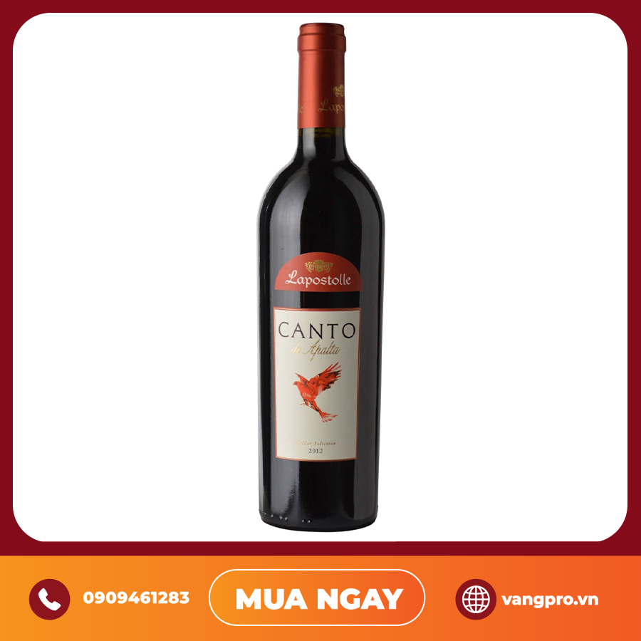 VANG ĐỎ CHILE LAPOSTOLLE CANTO DE APALTA
