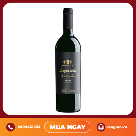 VANG ĐỎ CHILE LAPOSTOLLE CUVEE ALEXANDRE MERLOT