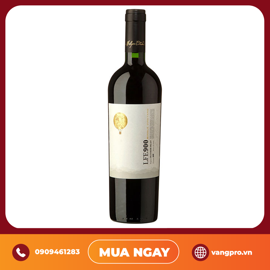 VANG ĐỎ CHILE LUIS FELIPE EDWARDS LFE900