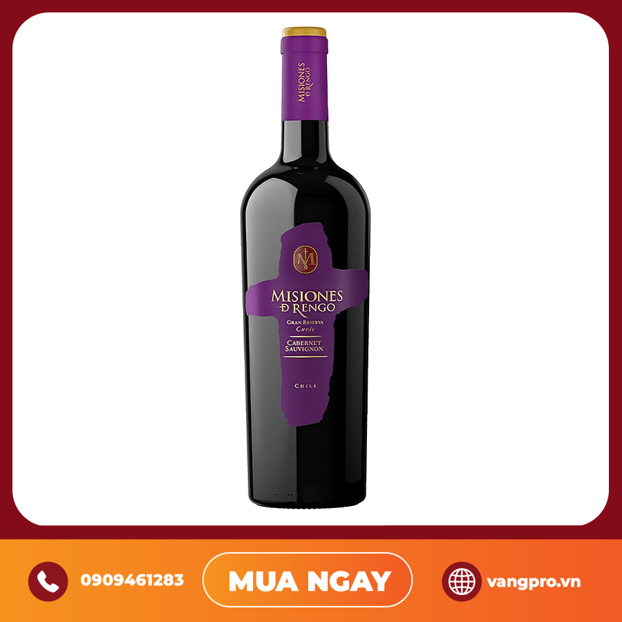 VANG ĐỎ CHILE MISIONES Đ RENGO GRAN RESERVA