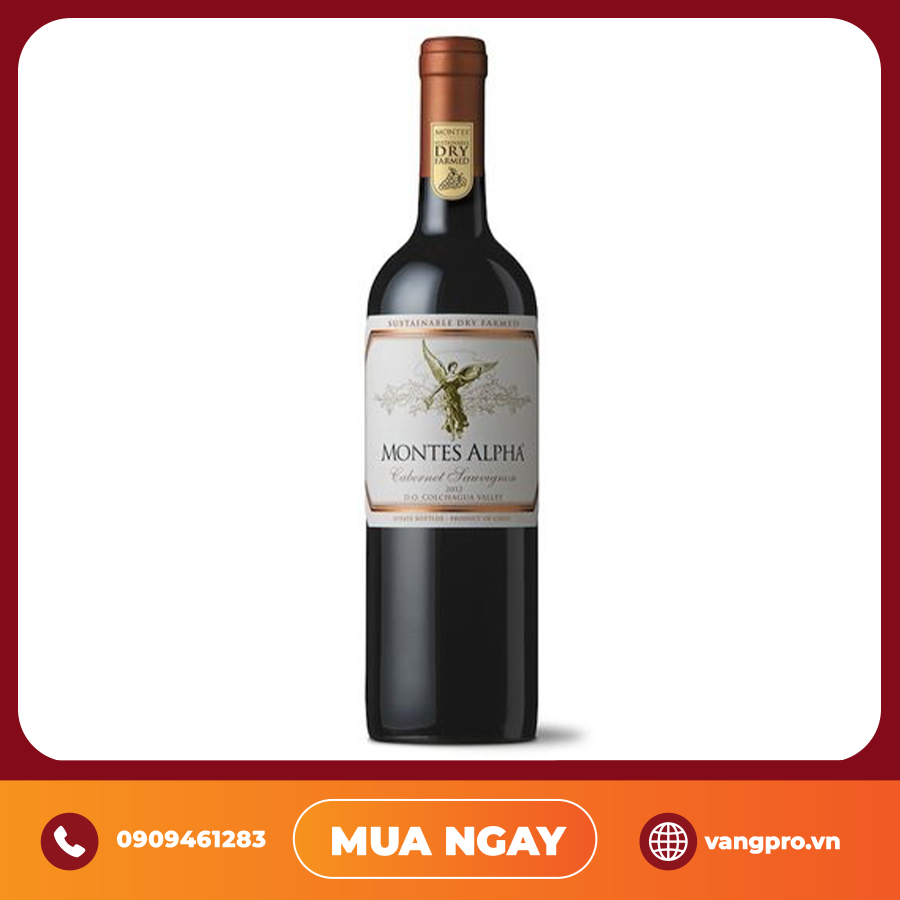 VANG ĐỎ CHILE MONTES ALPHA CABERNET SAUVIGNON