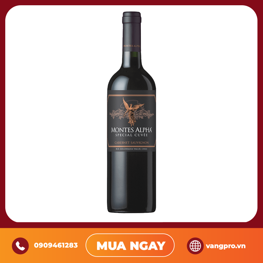 VANG ĐỎ CHILE MONTES ALPHA SPECIAL CUVEE CABERNET SAUVIGNON