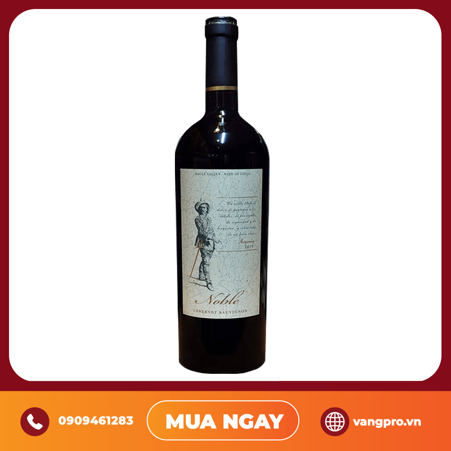 VANG ĐỎ CHILE NOBLE CABERNET SAUVIGNON MAULE VALLEY