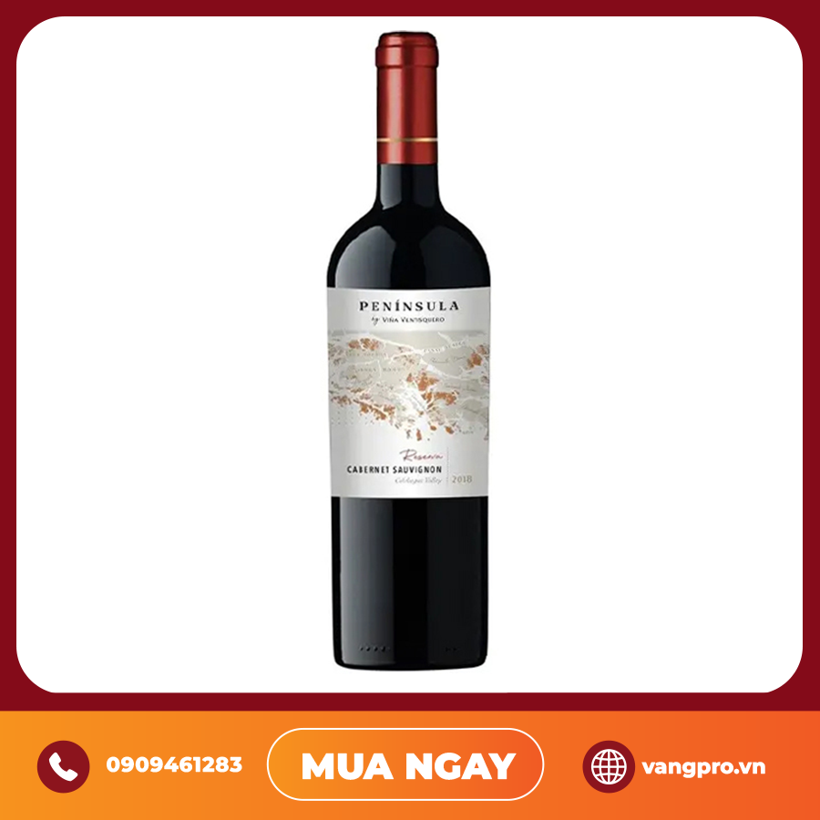 VANG ĐỎ CHILE PENINSULA VENTISQUERO CABERNET SAUVIGNON