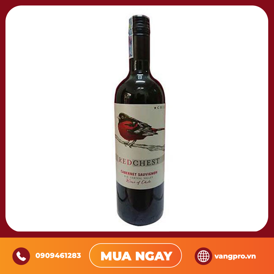 VANG ĐỎ CHILE RED CHEST CABERNET SAUVIGNON