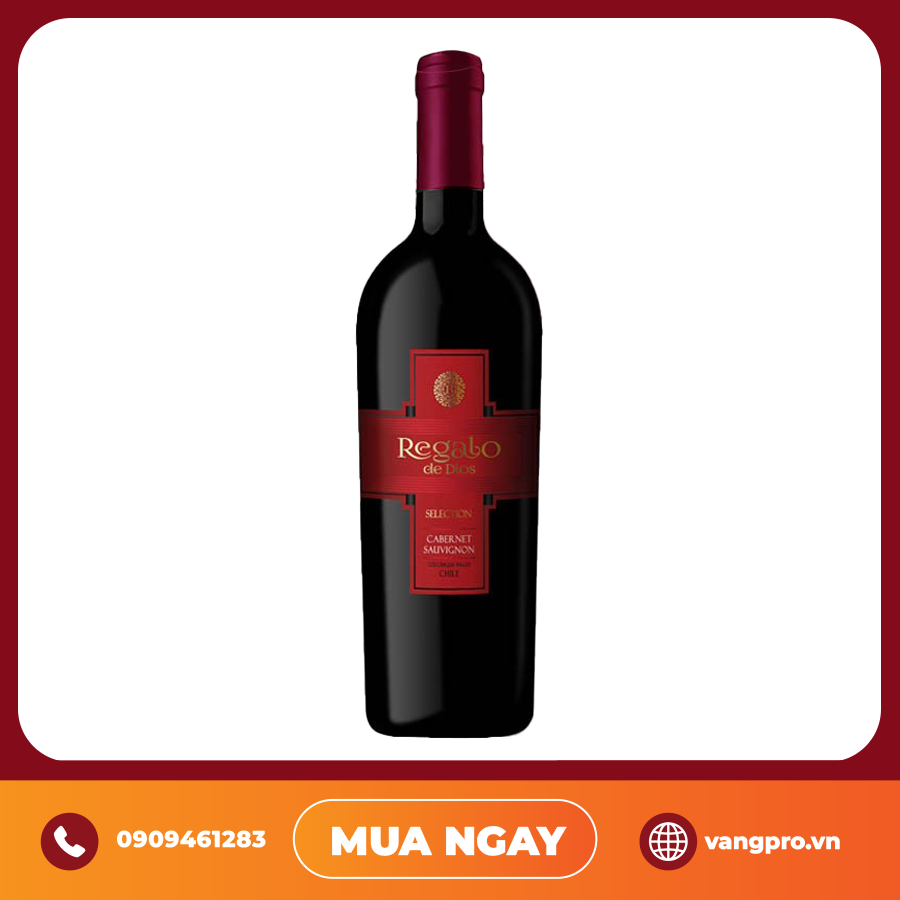 VANG ĐỎ CHILE REGALO DE DIOS SELECTED CABERNET SAUVIGNON