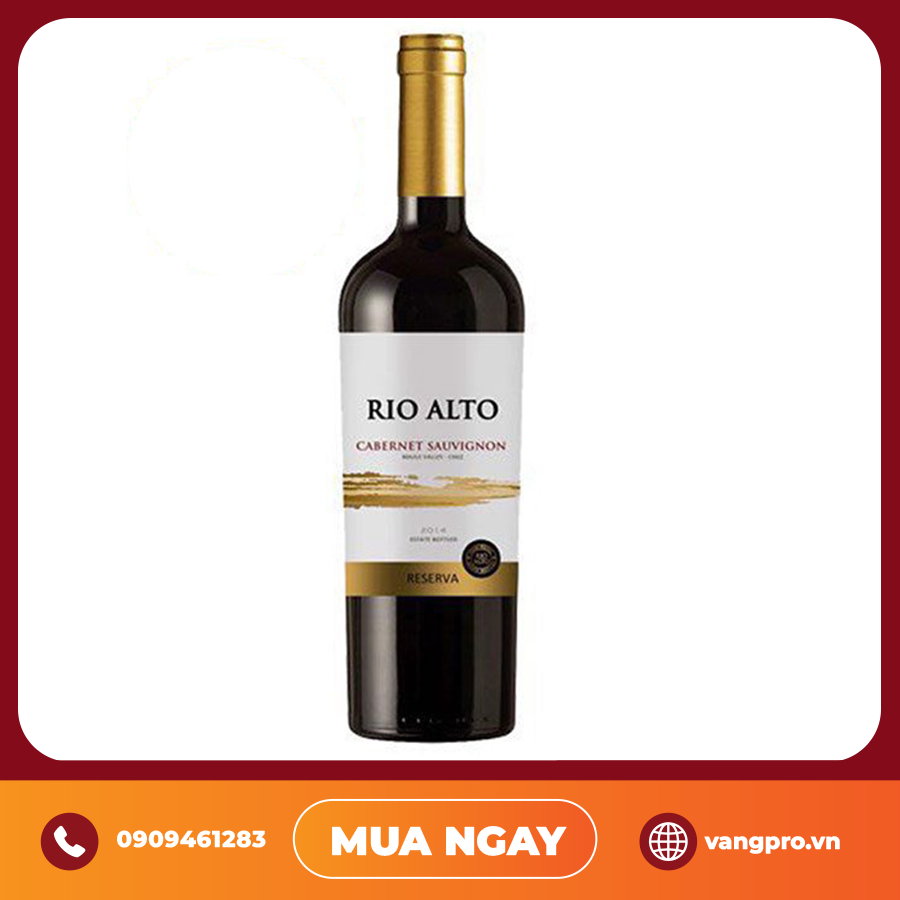 VANG ĐỎ CHILE RIO ALTO RESERVA CABERNET SAUVIGNON