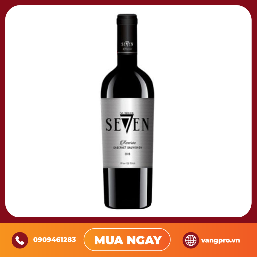 VANG ĐỎ CHILE SEVEN RESERVA CABERNET SAUVIGNON