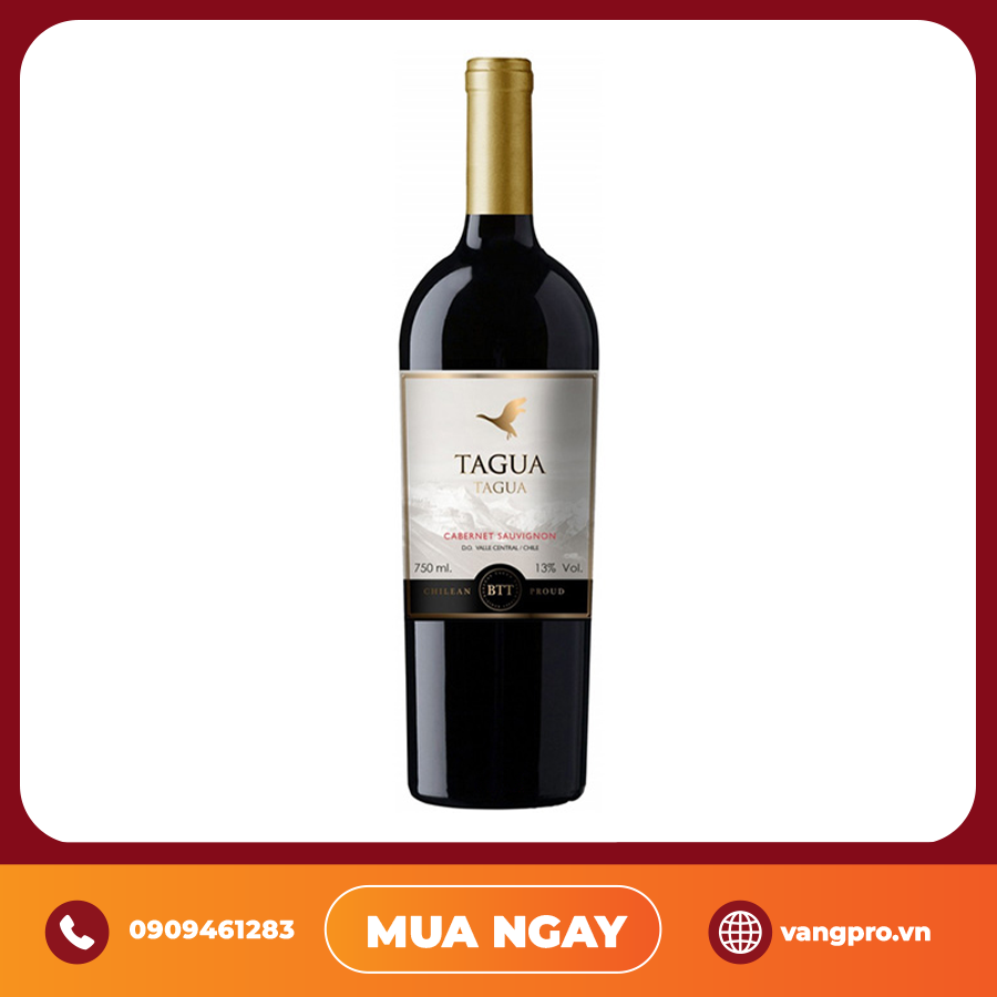 VANG ĐỎ CHILE TAGUA TAGUA CABERNET SAUVIGNON