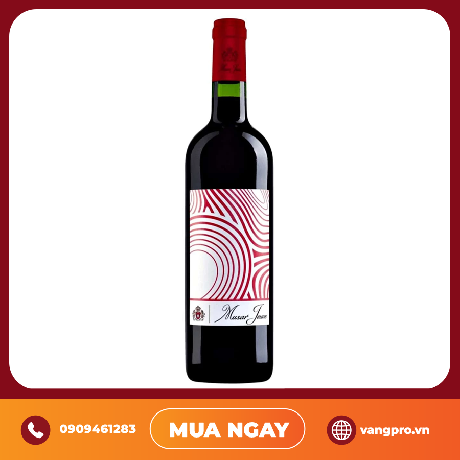 VANG ĐỎ LIBAN MUSAR JEUNE VALLE DE LA BEKAA