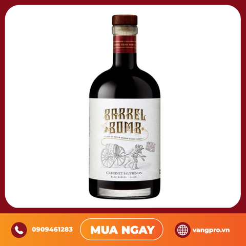 VANG ĐỎ MỸ BARREL BOMB CABERNET SAUVIGNON