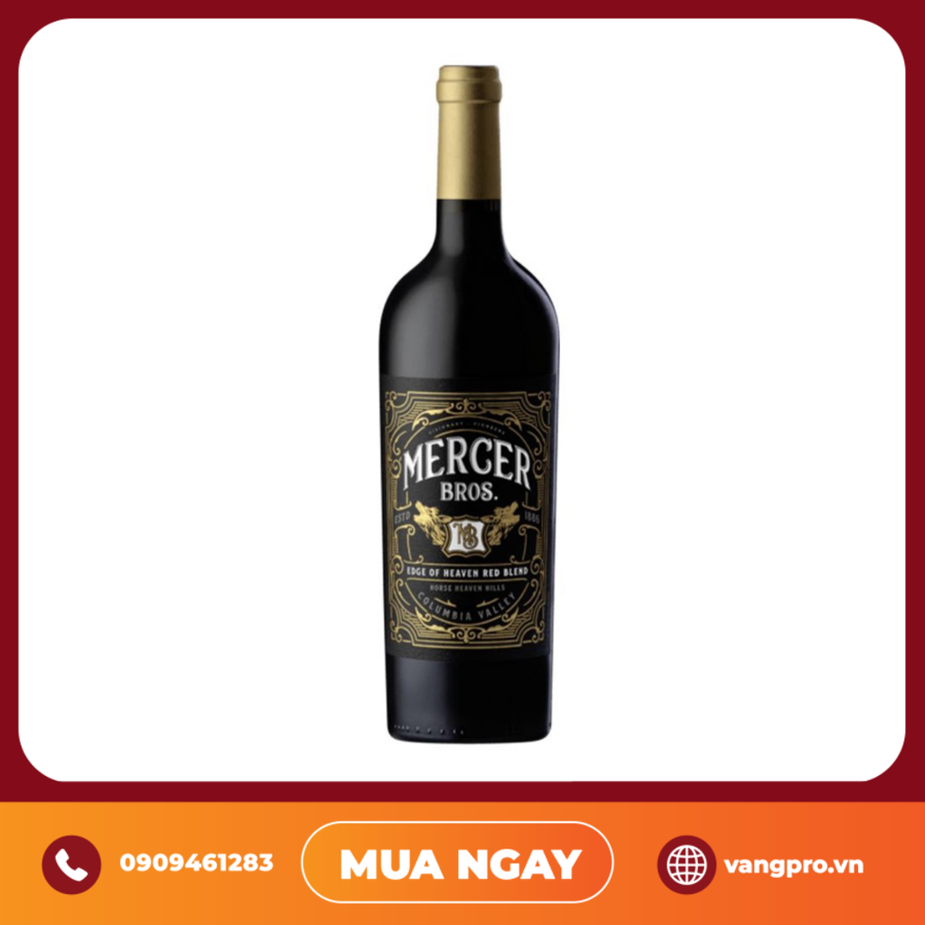 VANG ĐỎ MỸ MERCER BROS. EDGE OF HEAVEN RED BLEND