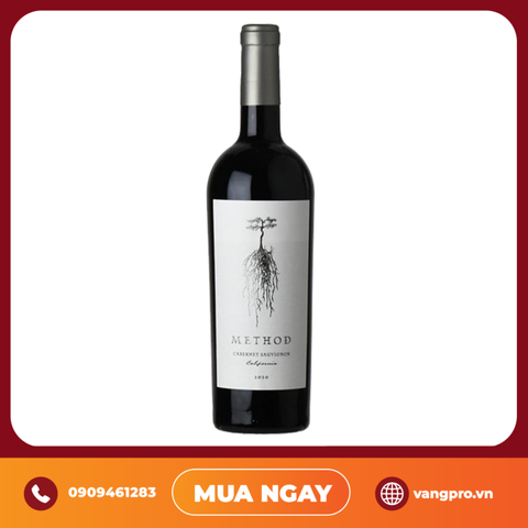 VANG ĐỎ MỸ METHOD CABERNET SAUVIGNON CALIFORNIA