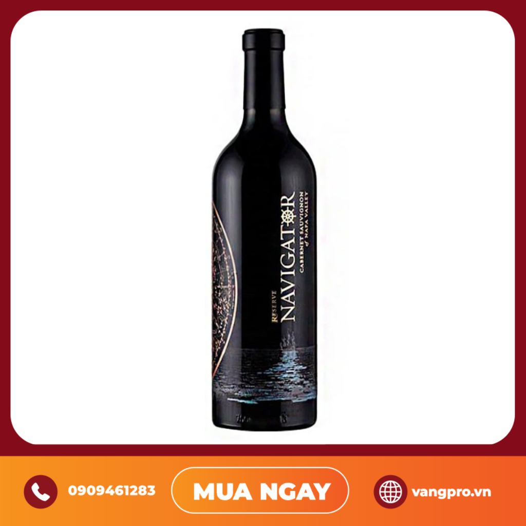 VANG ĐỎ MỸ NAVIGATOR CABERNET SAUVIGNON NAPA RESERVA 2015