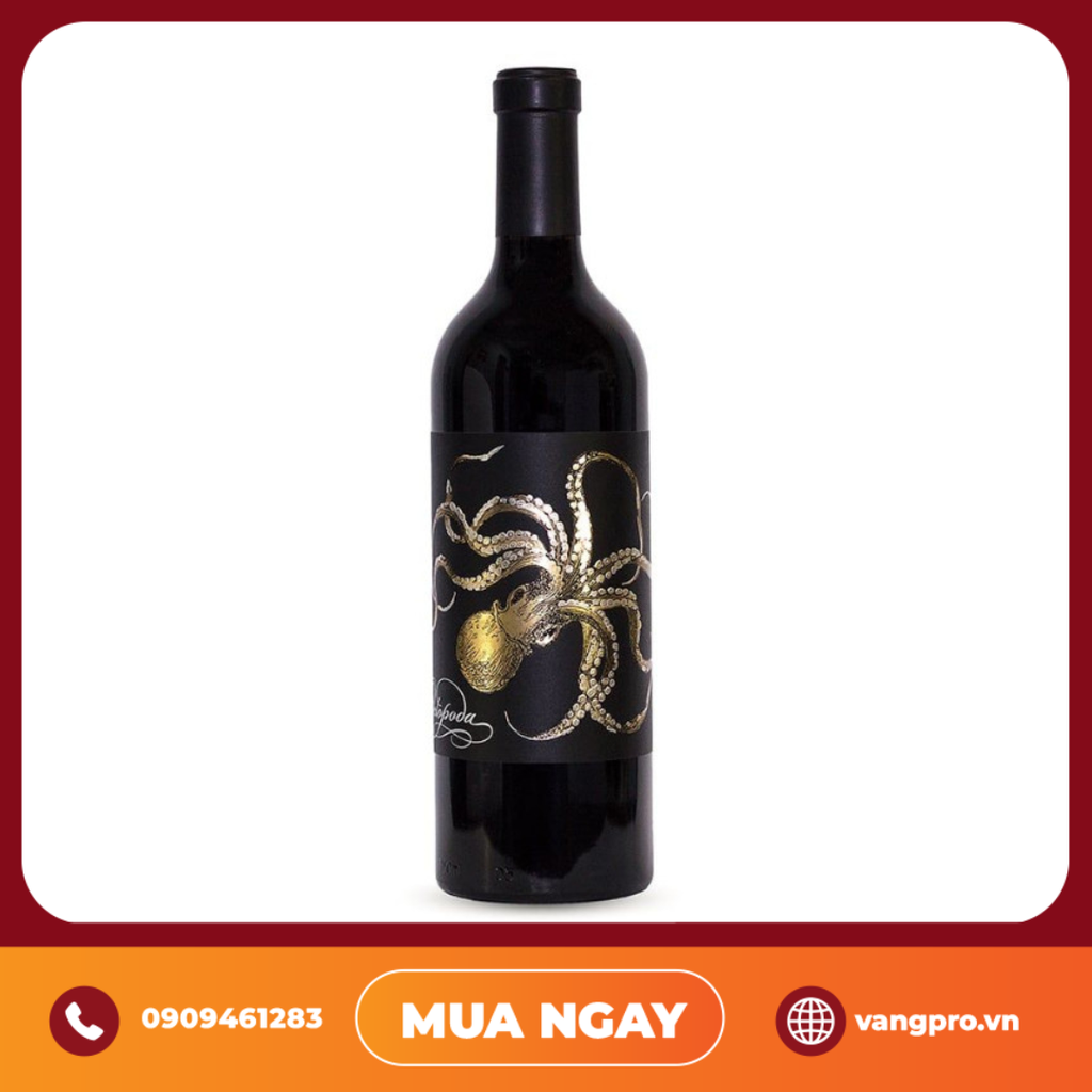 VANG ĐỎ MỸ OCTOPODA CABERNET SAUVIGNON NAPA VALLEY