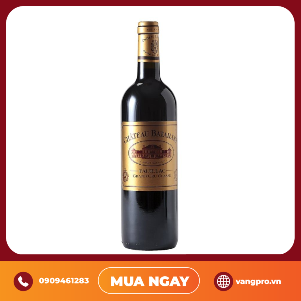 VANG ĐỎ PHÁP CHATEAU BATAILLEY GRAND CRU CLASSE 2013
